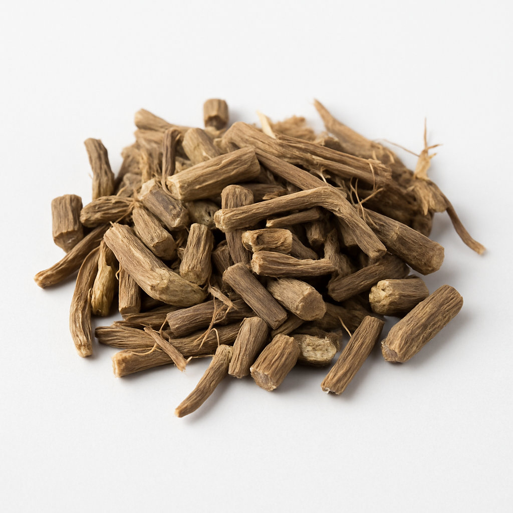 Dried brown roots