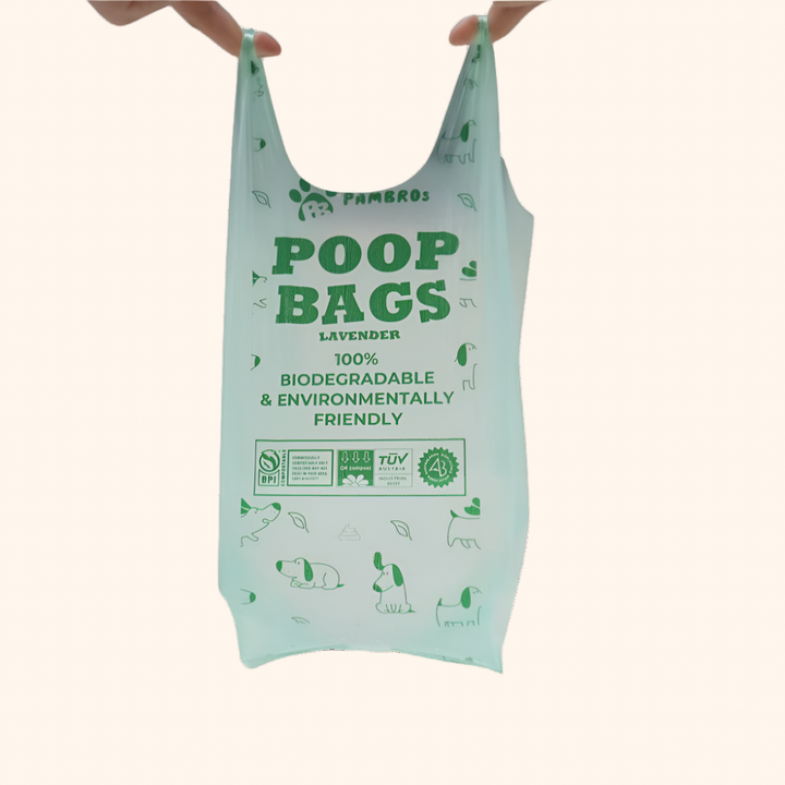 Scented Dog Poop Bags - Biodegradable & Eco-Friendly - Pambros