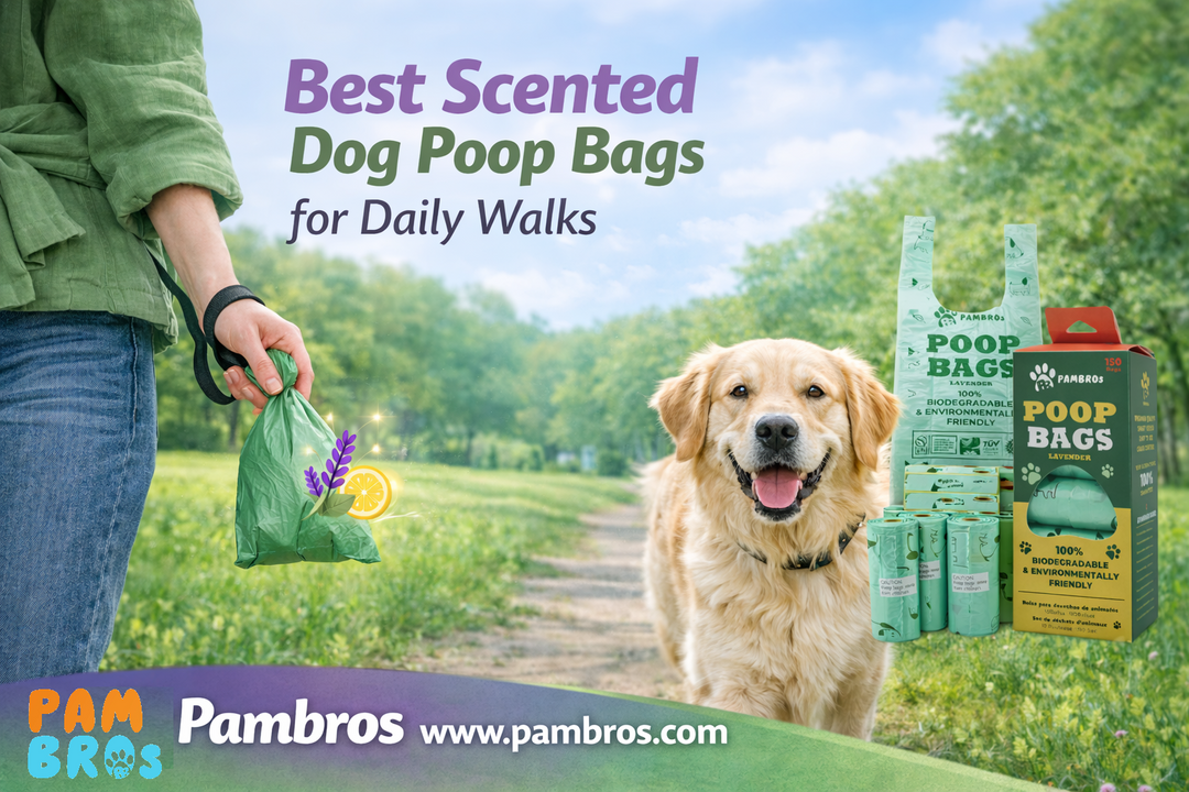 How Pambros Makes the Best Scented Dog Poop Bags for Daily Walks